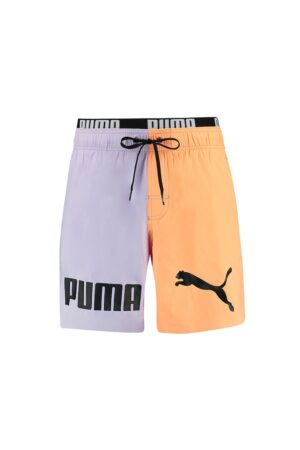 Pantaloni scurti de baie cu aspect colorblock