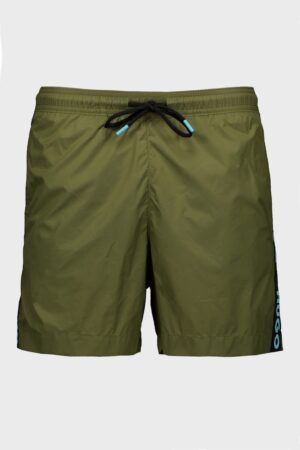 Pantaloni scurti de baie cu benzi logo laterale Fab