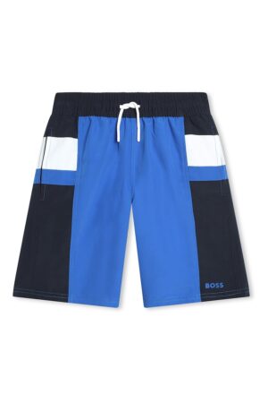 Pantaloni scurti de baie cu detaliu logo