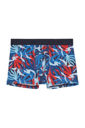 Pantaloni scurti de baie cu imprimeu tropical Keanu
