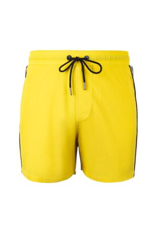 Pantaloni scurti de baie cu logo lateral si buzunare cu fermoar Seabeat 28987