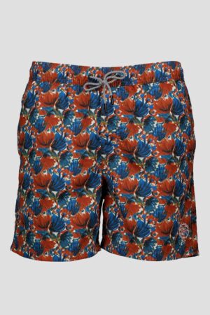 Pantaloni scurti de baie cu model grafic Fiji