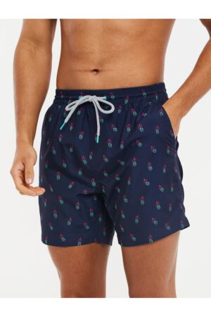 Pantaloni scurti de baie cu model grafic Manaus 3641