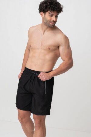 Pantaloni scurti de baie cu model uni Orca