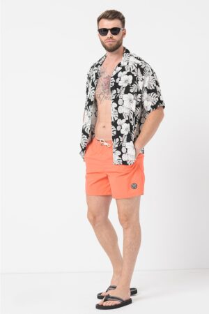 Pantaloni scurti de baie cu snur de ajustare in talie Malta