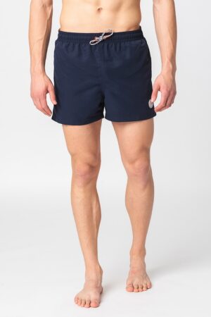 Pantaloni scurti de baie cu snur in talie Remo