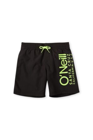 Pantaloni scurti de baie cu snur si logo O'Riginals Cali