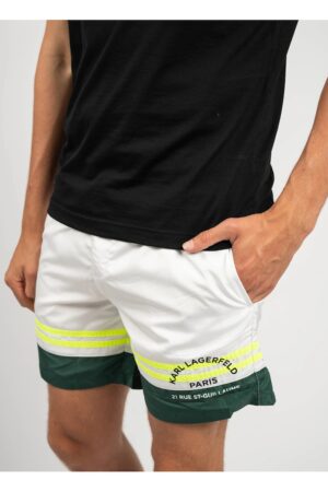 Pantaloni scurti de baie cu talie ajustabila -
