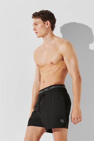 Pantaloni scurti de baie cu talie ajustabila