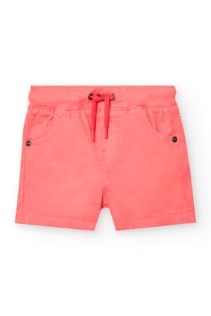 Pantaloni scurti de baie din amestec de bumbac Gabardine