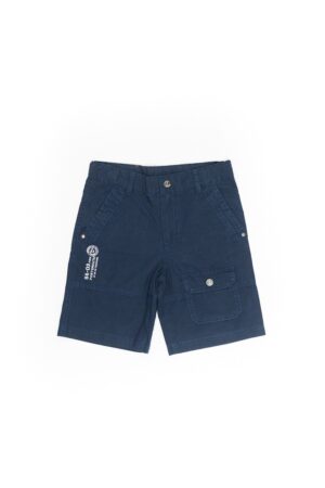Pantaloni scurti din bumbac - baieti - 23332 - Bleumarin -