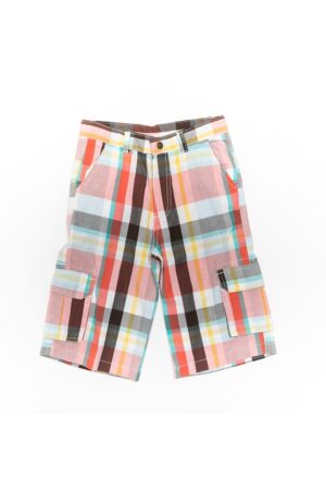 Pantaloni scurti in carouri - baieti - 30312 - Multicolor -