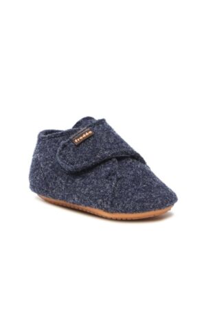 Papuci baieti - 302979608 - Albastru - Piele intoarsa