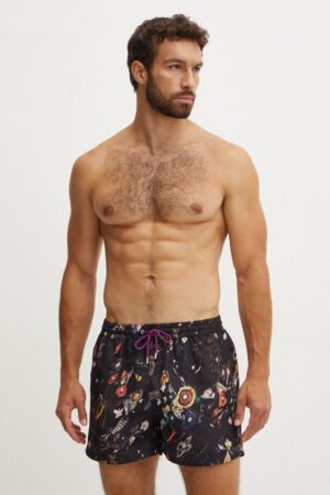 Paul Smith pantaloni scurti de baie culoarea negru