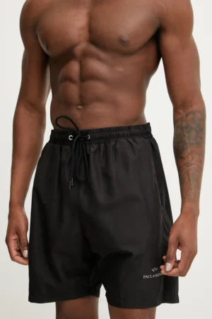 Paul&Shark pantaloni scurti de baie culoarea negru