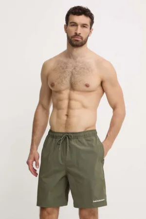 Peak Performance pantaloni scurti de baie Board culoarea verde