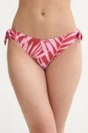 Pepe Jeans chiloti de baie LEAF KNOT BIKINI culoarea rosu