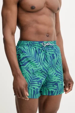 Pepe Jeans pantaloni scurti de baie LEAF SWIMSHORT culoarea verde