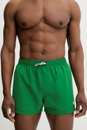 Pepe Jeans pantaloni scurți de baie RUBBER SWIMSHORT culoarea verde