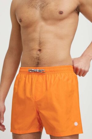 Pepe Jeans pantaloni scurti de baie culoarea portocaliu