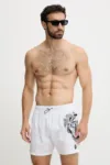 Philipp Plein pantaloni scurți de baie culoarea alb