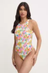 Picture costum de baie dintr-o bucată Kalen Printed culoarea roz
