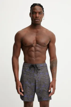 Picture pantaloni scurți de baie Andy Heritage 17 culoarea maro