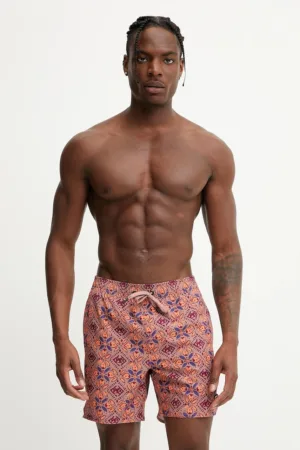 Picture pantaloni scurți de baie Piau 15 culoarea portocaliu