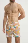 Picture pantaloni scurti de baie Piau 15 culoarea portocaliu