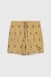 Protest pantaloni scurti de baie copii PRTCHRIS JR culoarea galben