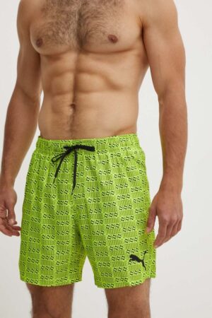 Puma pantaloni scurti de baie culoarea verde