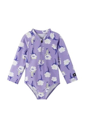 Reima costum de baie dintr-o bucată pentru bebeluși Pihlis culoarea violet