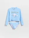 Reserved - Costum de baie din două piese Cinnamoroll - albastru-deschis