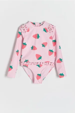 Reserved - Costum de baie din două piese - roz-pastel