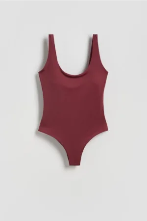 Reserved - Costum de baie întreg - violet-închis