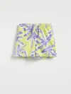 Reserved - Pantaloni scurți de baie cu imprimeu - verde-gălbui
