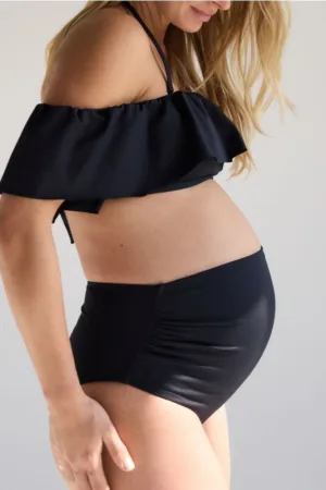 Reserved - Slip de baie cu protecție UV - negru