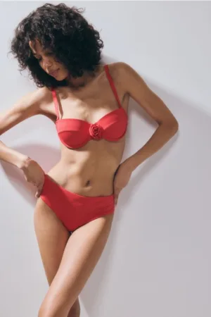 Reserved - Slipi de baie - roșu