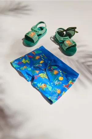 Reserved - Șort de baie Jurassic World - bleumarin