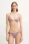 Rip Curl costum de baie din două piese LAS FLORES culoarea rosu