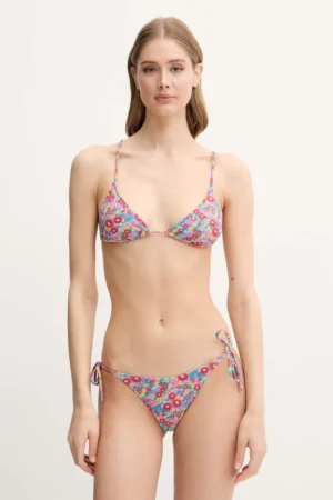 Rip Curl costum de baie din două piese LAS FLORES culoarea rosu