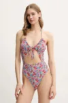 Rip Curl costum de baie dintr-o bucată FLORES culoarea rosu