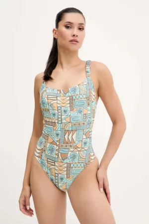 Rip Curl costum de baie dintr-o bucată culoarea bej