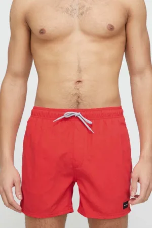 Rip Curl pantaloni scurti de baie Offset culoarea rosu
