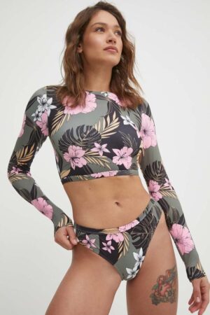 Roxy chiloti de baie Roxy Pro culoarea verde