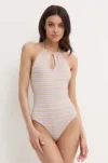 Roxy costum de baie dintr-o bucată Wavy Stripe cupa usor rigidizata