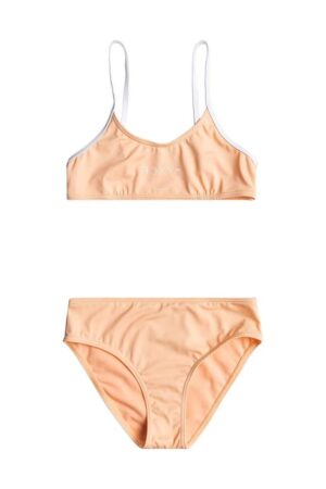 Roxy costum de baie pentru copii din două piese RG STORY culoarea portocaliu