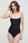 Samsoe Samsoe costum de baie dintr-o bucată culoarea negru