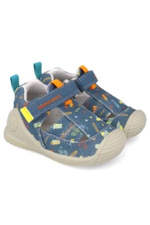 Sandale copii baieti din textil 252179-A556