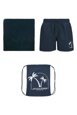 Set de pantaloni scurti de baie si prosop - 2 piese